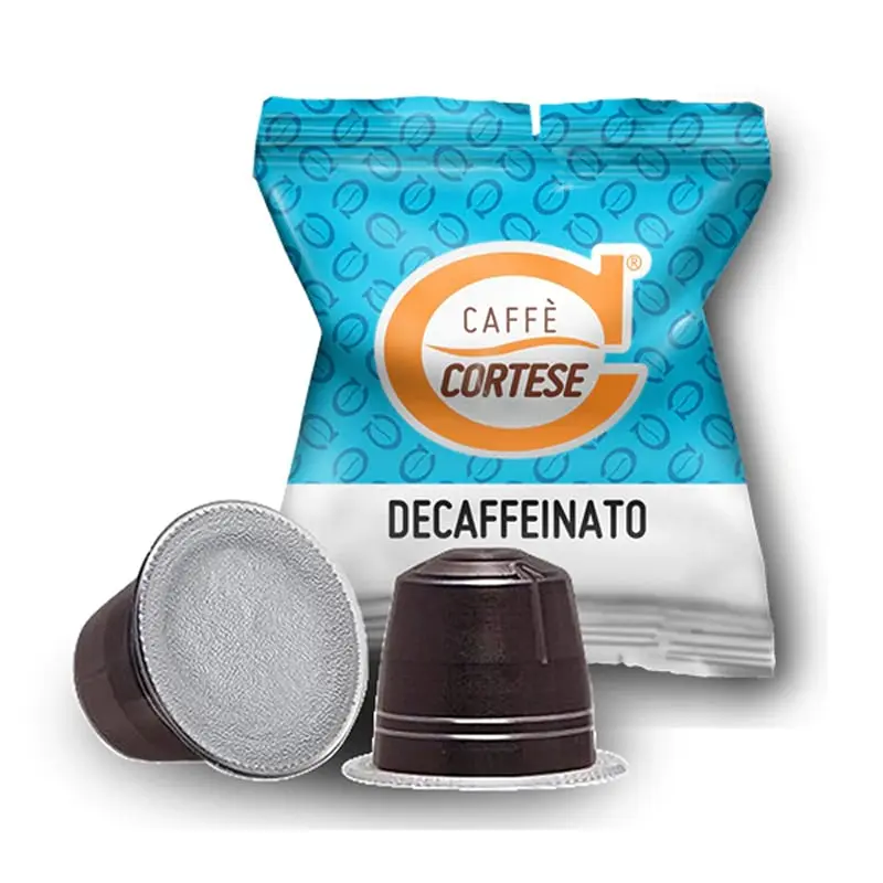 100 Capsule Cortese Dek compatibili Nespresso