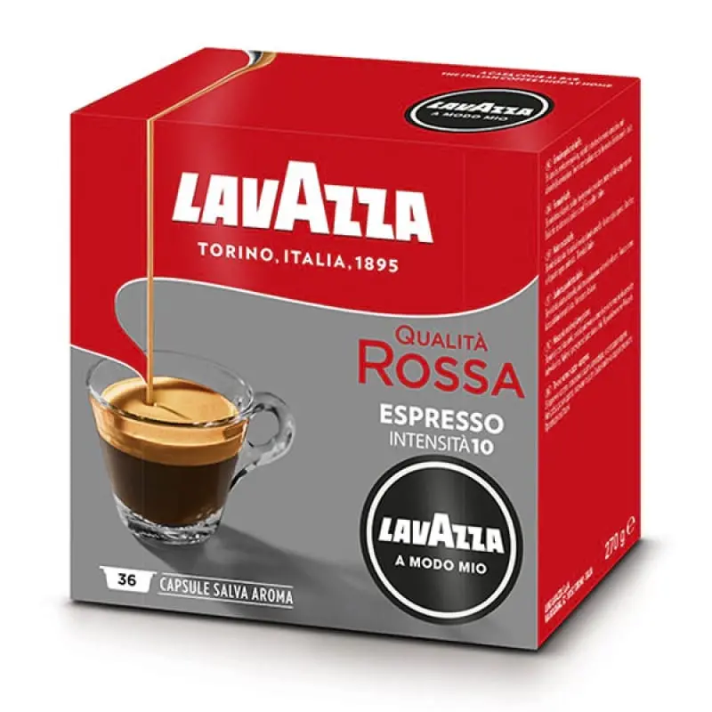 36 Capsule Lavazza Qualità Rossa originali a Modo Mio