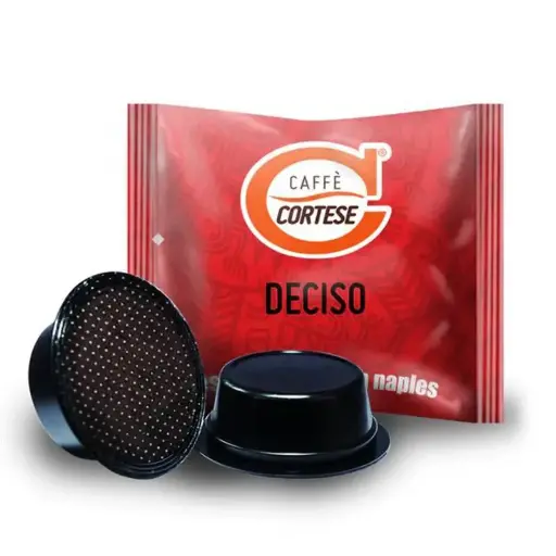 100 Capsule Cortese Deciso compatibili Lavazza a Modo Mio