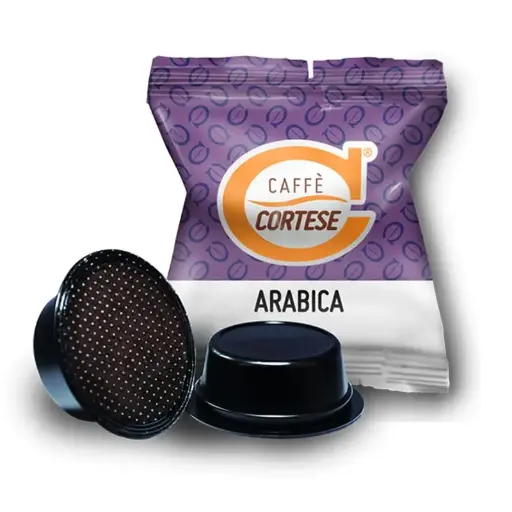 100 Capsule Cortese Arabica compatibili Lavazza a Modo Mio