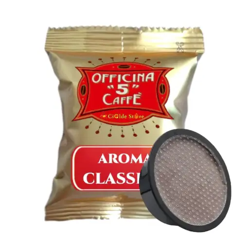 100 Capsule Aroma Classico Officina 5 compatibili Lavazza a Modo Mio