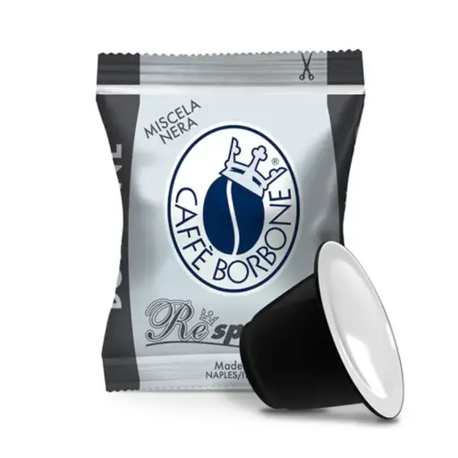100 Capsule Borbone miscela Nera compatibili Nespresso