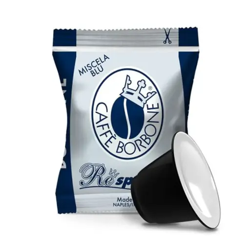 100 Capsule Borbone miscela Blu compatibili Nespresso