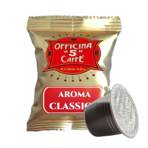 100 Capsule Aroma Classico Officina 5 compatibili Nespresso