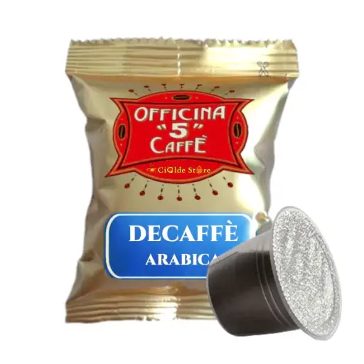 100 Capsule Decaffè Officina 5 compatibili Nespresso