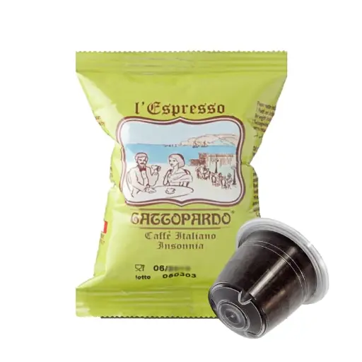 100 Capsule Gattopardo Insonnia compatibili Nespresso