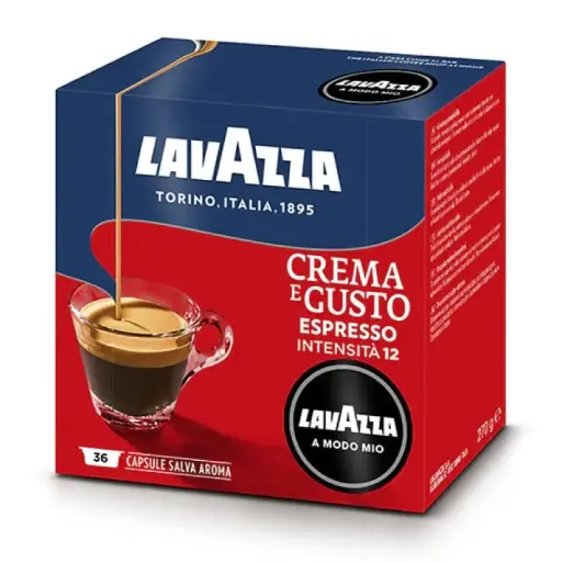 36 Capsule Lavazza Crema e Gusto originali a Modo Mi
