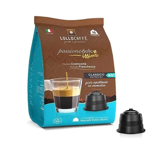96 Capsule Lollo Classico compatibili Dolce Gusto