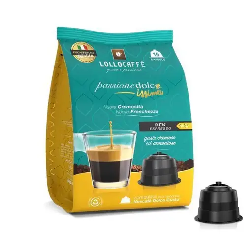 96 Capsule Lollo Dek compatibili Dolce Gusto