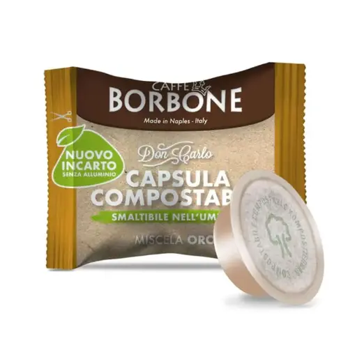 100 Capsule Borbone miscela Oro compostabili Lavazza a Modo Mio
