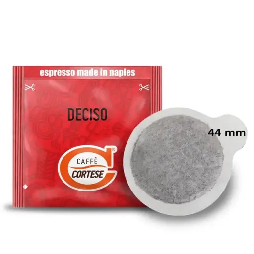 Cialde filtro carta 44 Cortese miscela Deciso